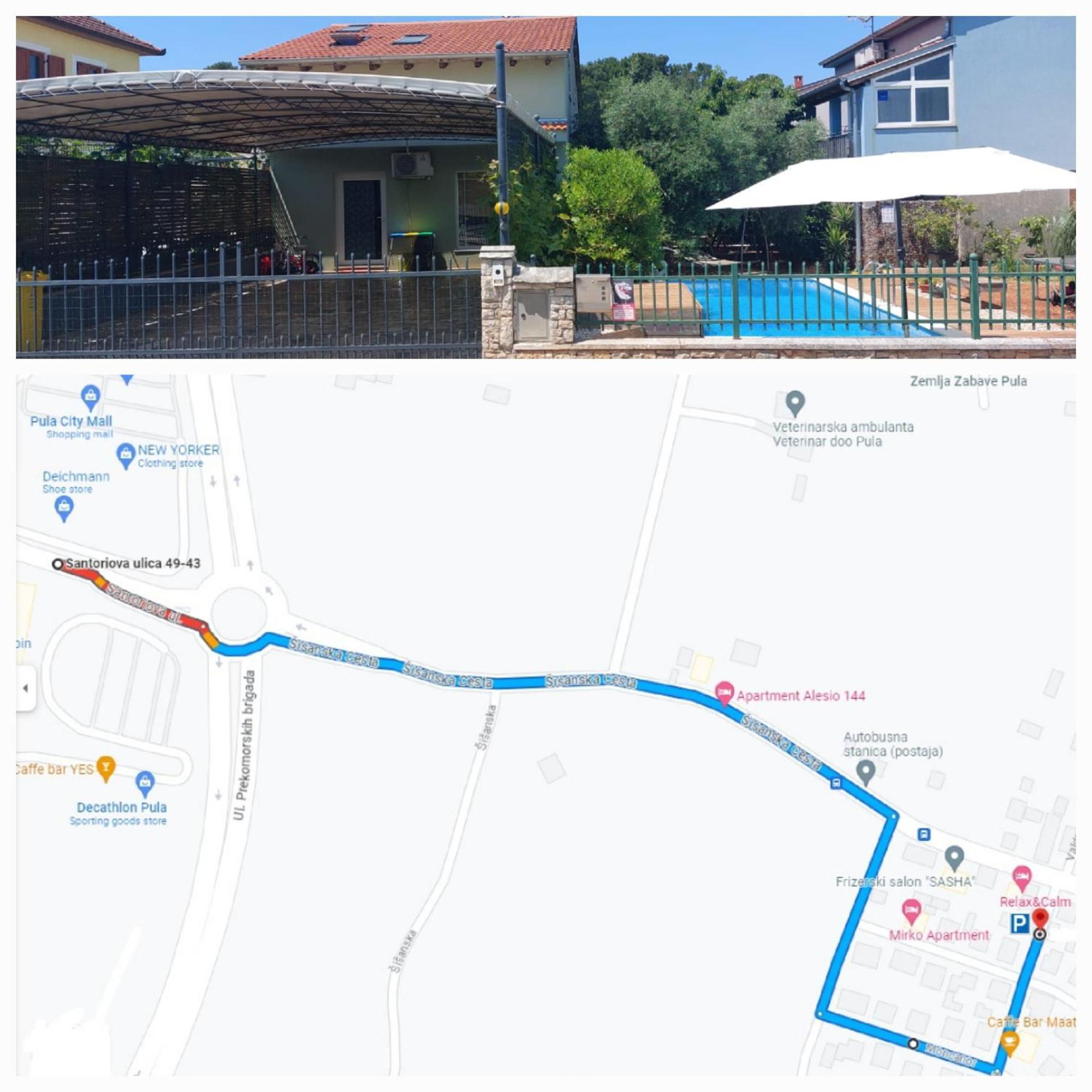 Relax Apartment Pula Ngoại thất bức ảnh